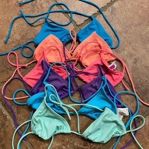 Box of 6 String Bikini Tops